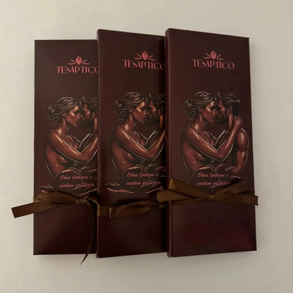 "Ljubezenska" Čokolada za pare - 100g - Temptico Čokolada